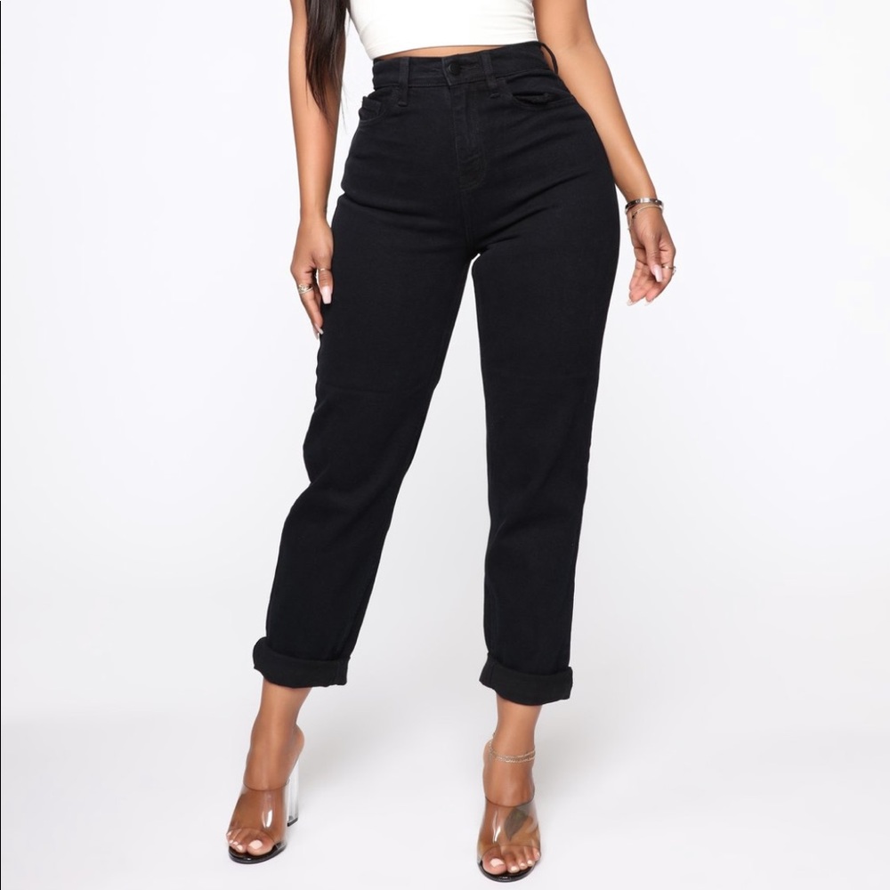Black fashion nova jeans
